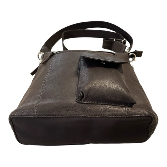 Gun Tote’n Mamas Concealed Carry Brown Faux Leather Crossbody Bag – 2012 – Adjus - Picture 3 of 10